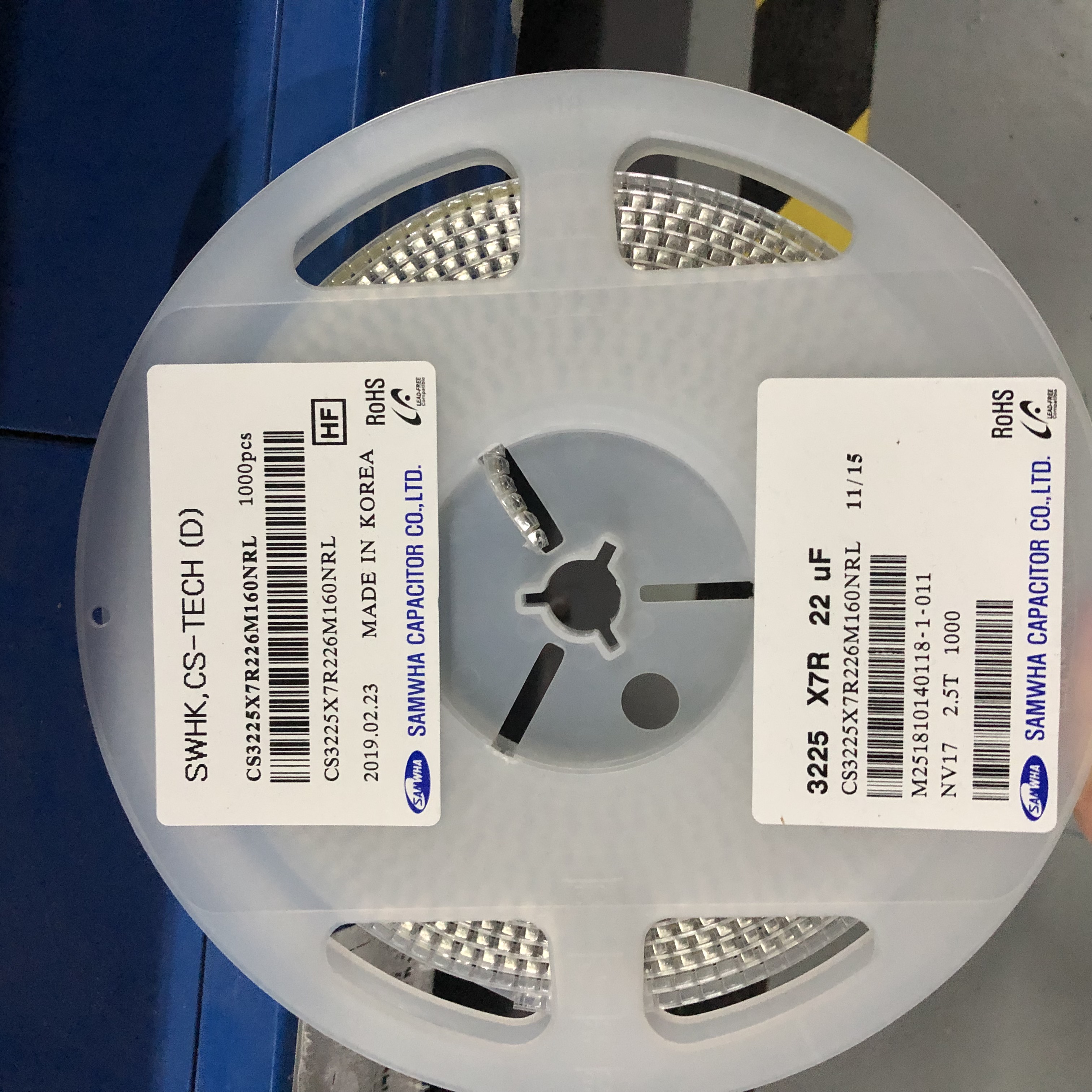 CS3225X7R226M160